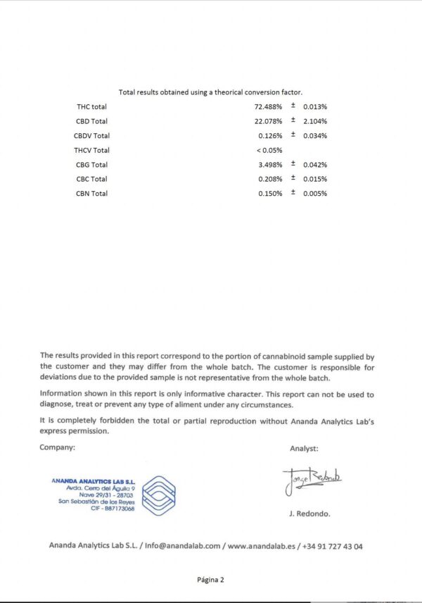 Rick Simpson Oil (1 ml, 10 ml and 60 ml) [CERTIFIED] - Image 6